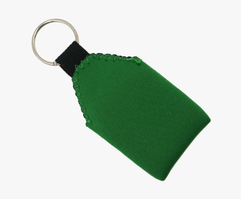 Largest variety of our floating neoprene keyrings, 10x5.5cm.