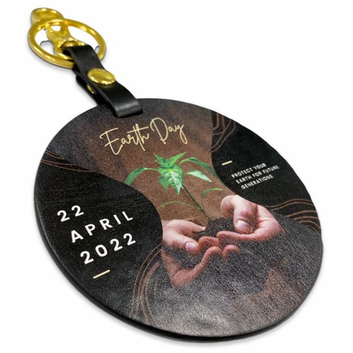 Coffee inspired keyring coaster