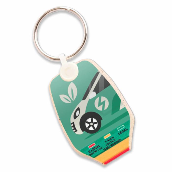 Recycled platic Tyre Depth Gauge