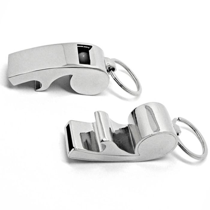 Bottle opener whistle keyrings engraved with your logos.