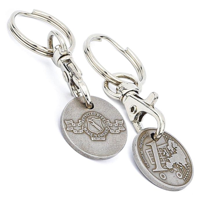 Recycled Steel Trolley Keychains