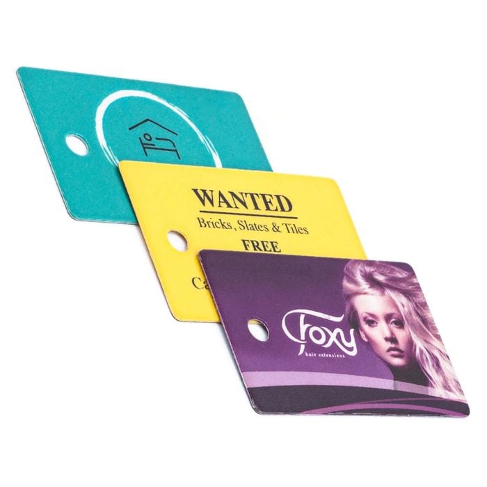Plastic card keyrings hotsell