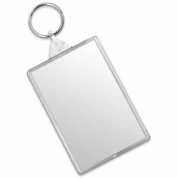 Big IQ02 Blank Acrylic Insert Keyrings