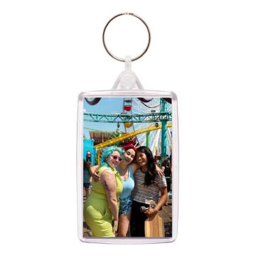FZ2 Blank Large Rectangular Acrylic Keyrings