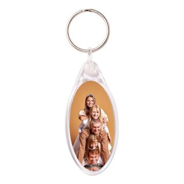 K17 Budget Oval Keyrings