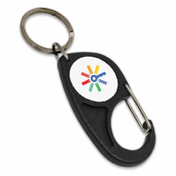 CR-MD Plastic Carabiner Keyring