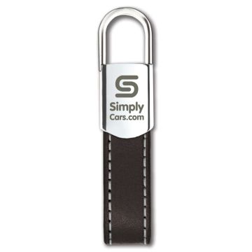 Eco-Tulsa Bamboo Leather Keyrings