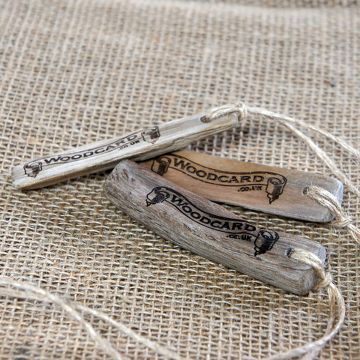 Engraved Driftwood Custom Keyrings