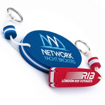 EVA Floating keyrings printed with your logos