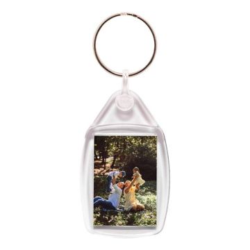 Traditional blank insert keyrings budget