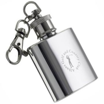 Hip flask custom branding engraved with your logos. Supplied in a presentation box.