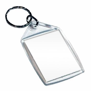 K3 Blank Acrylic Insert Keyrings