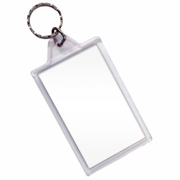 K4 Blank Acrylic Insert Keyrings