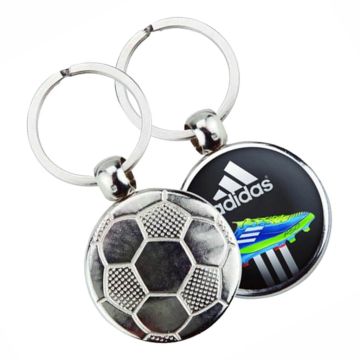 K45 Metal Football Keyring