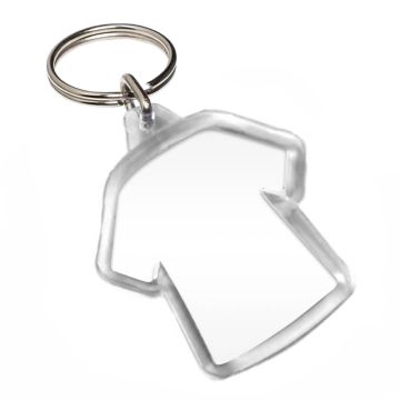 Blank version of the Mini Shirt keyring
