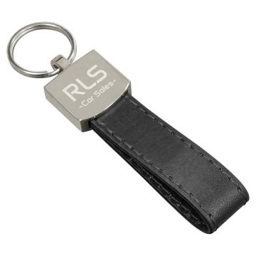Penarth Exec Leather Keyring 