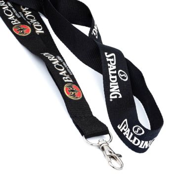 Printed polyester lanyards