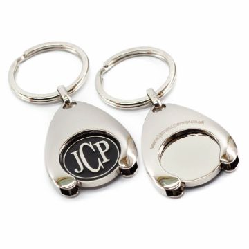 Executive design promotional trolley tokens.