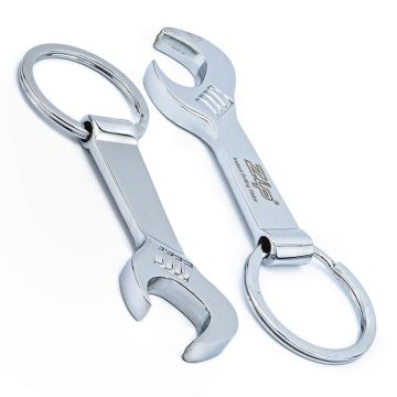 Bottle Opener Keychains with Wrench Design