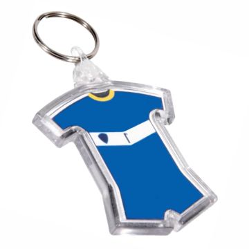 Sport Shirt Shaped Acrylic Printed Promotional Keyrings