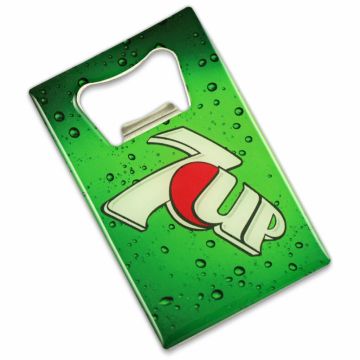Stainless Steel Credit Card shaped bottle opener