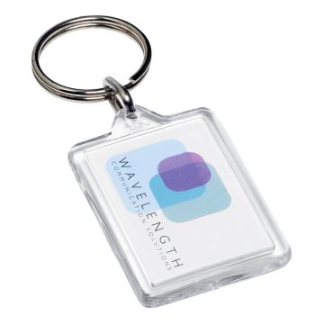 Y1 Printed promotional keyrings