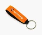 Neoprene strap keyrings custom printed with your designs.