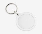 i1 blank acrylic keyring. Bulk buy for cheap prices! Pre-cut A4 printable paper inserts available.