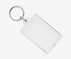G1 re-openable keyring blanks. Keyfob holders for printed paper inserts.