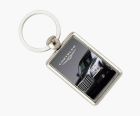 Rectangular metal keyrings printed in up to full colour on both sides.