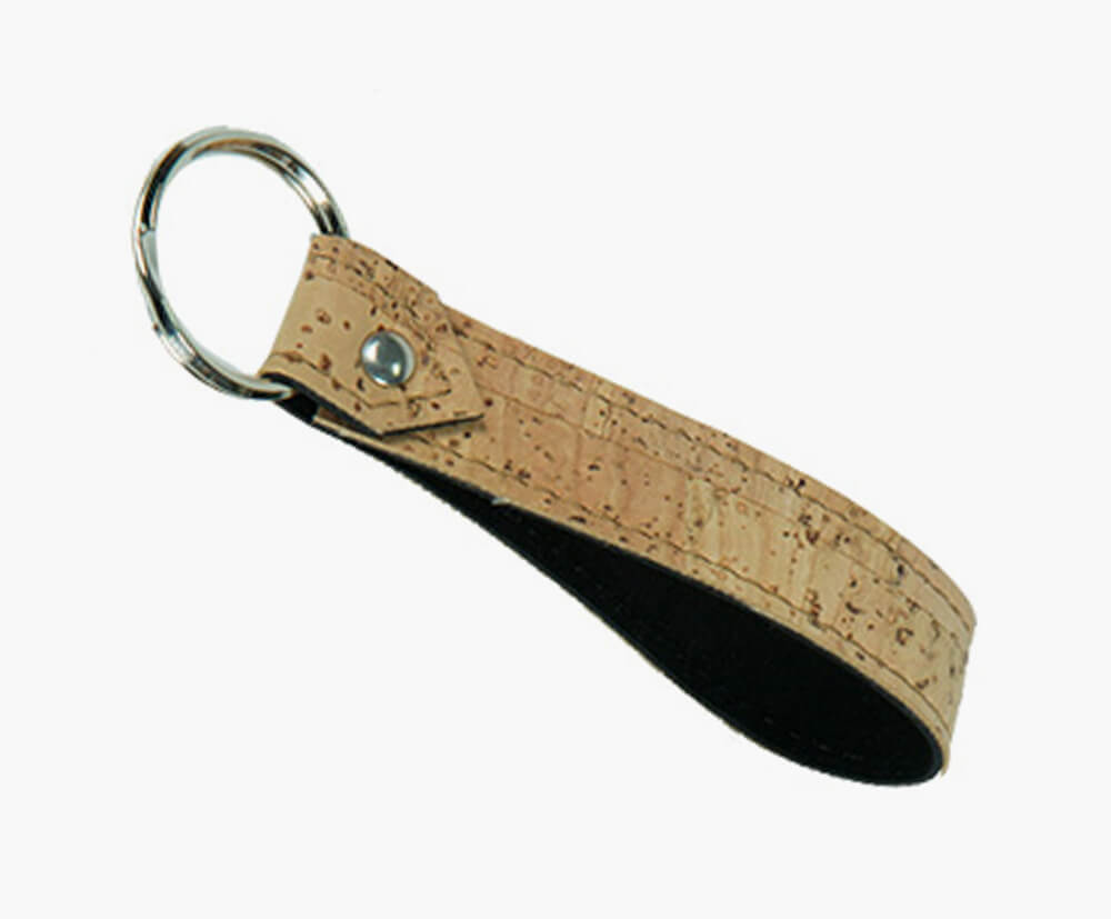 Natural option for your cork strap keyrings