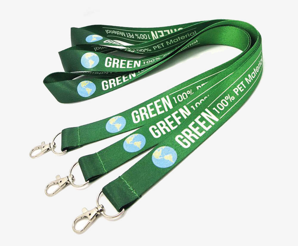 The thickest variety of our sustainable lanyard keyrings: 2cm.