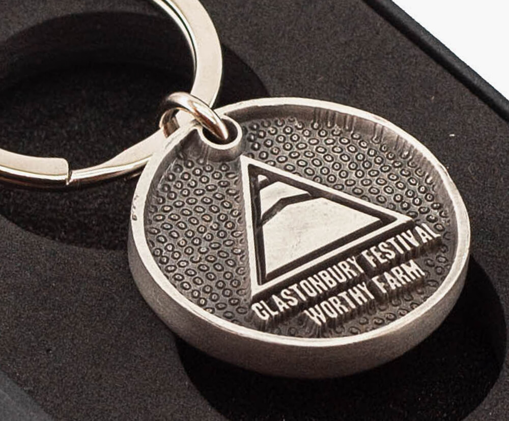 5mm thick luxury keyrings (inner area is just 2mm thick which reduces weight of keyring)