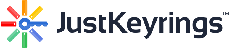 UK Custom Promotional Keyring Makers - Just Keyrings Logo