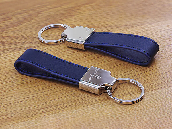 Premium Faux Leather Keychains