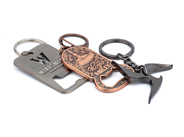 Customisable Durable Metal Keyring