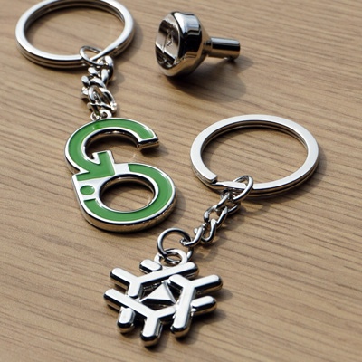 Custom Shaped Keyrings