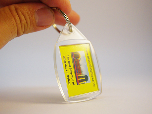 Fully Customisable Acrylic Insert Keyring