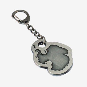 A logo of a past customer we're proud to have worked with to create custom shaped promotional keyrings. 