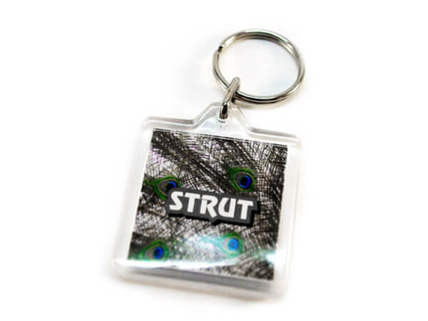 Durable Acrylic Keyrings